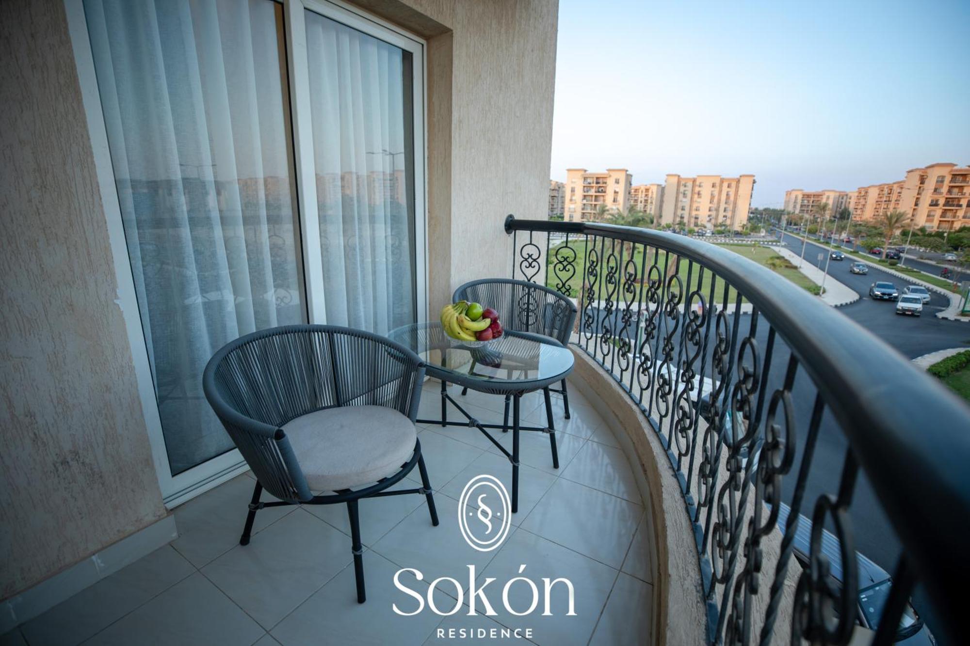 Sokon Residence - Cairo- New Cairo - El Rehab - U21 Екстер'єр фото